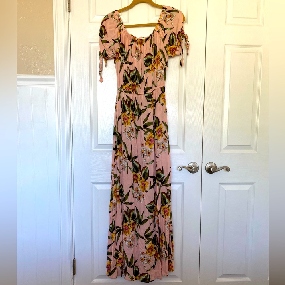 Band of Gypsies floral maxi dress, size medium
